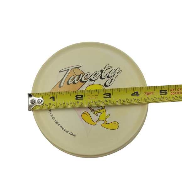 Vintage 1996 Warner Bros Chilton - Globe Inc Tweety Bird Child's Plastic Tea Set - Picture 10 of 13